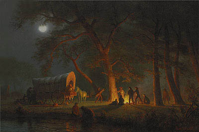 Oregon Trail | Bierstadt | Painting Reproduction