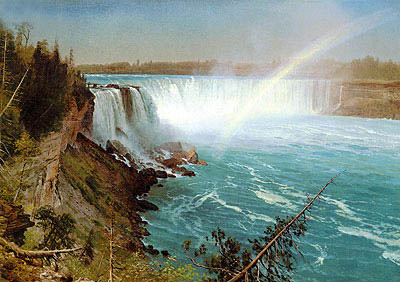 Niagara, c.1869 | Bierstadt | Gemälde Reproduktion