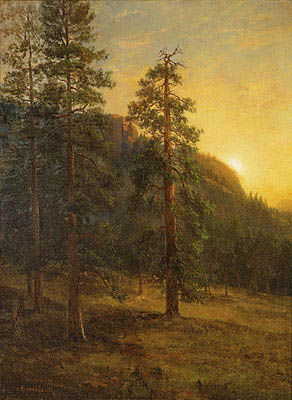 California Redwoods, 1872 | Bierstadt | Painting Reproduction