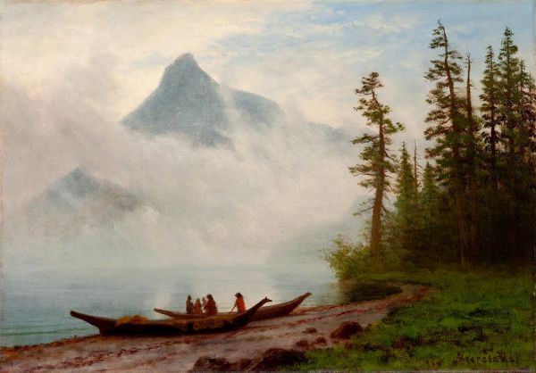 Alaska | Bierstadt | Gemälde Reproduktion