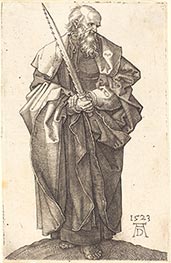 Heiliger Simon, 1523 von Durer | Gemälde-Reproduktion