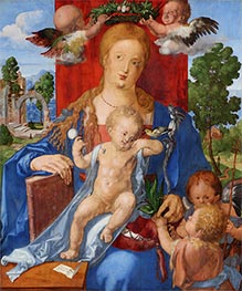 Die Madonna mit dem Zeisig, 1506 von Durer | Gemälde-Reproduktion
