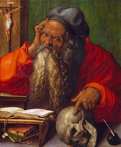 Saint Jerome, 1521 by Durer | Painting Reproduction