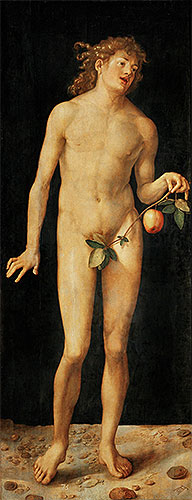 Adam, 1507 by Durer | Painting Reproduction
