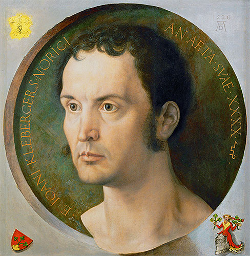 Johannes Kleberger, 1526 | Durer | Gemälde Reproduktion