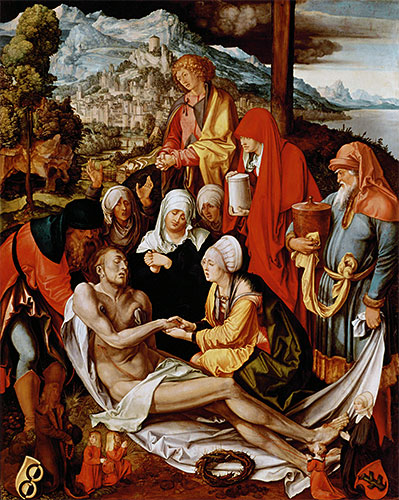 Lamentation for Christ, c.1500/03 | Durer | Painting Reproduction
