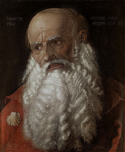 Saint James the Apostle, 1516 | Durer | Gemälde Reproduktion