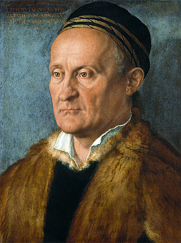 Porträt des Jacob Muffel, 1526 | Durer | Gemälde Reproduktion