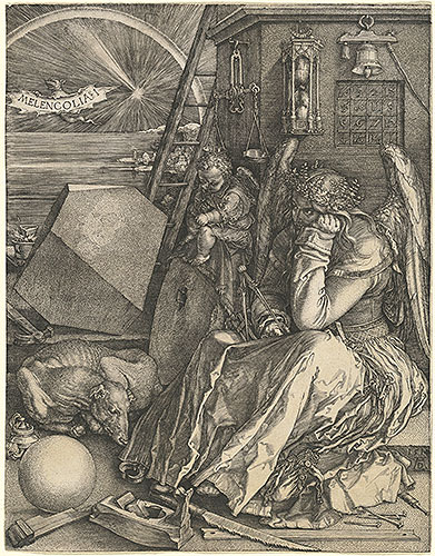 Melencolia I, 1514 | Durer | Gemälde Reproduktion