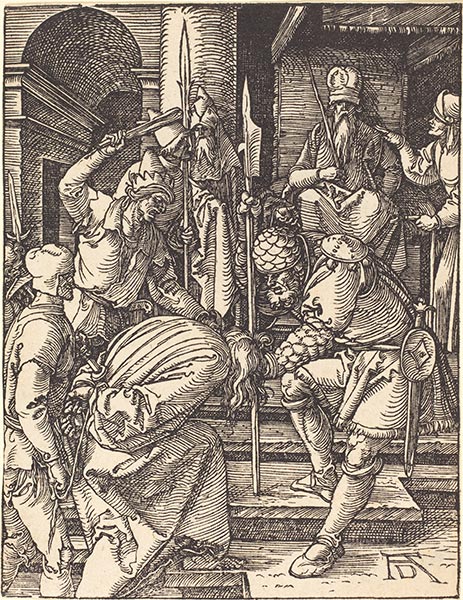 Christus vor Annas, c.1509/10 | Durer | Gemälde Reproduktion