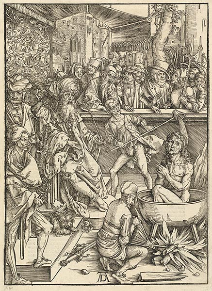 Das Martyrium des Heiligen Johannes, 1498 | Durer | Gemälde Reproduktion