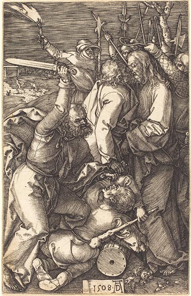 The Betrayal of Christ, 1508 | Durer | Painting Reproduction