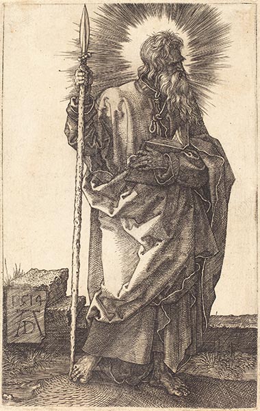 Heiliger Thomas, 1514 | Durer | Gemälde Reproduktion