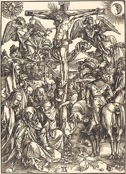 Die Kreuzigung, c.1497/98 | Durer | Gemälde Reproduktion