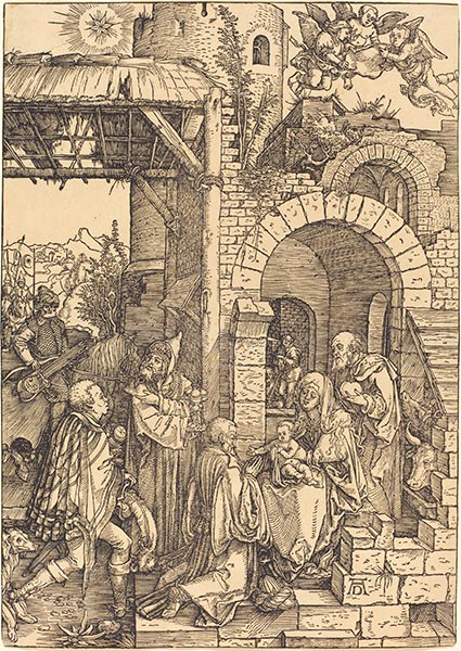 The Adoration of the Magi, c.1501/03 | Durer | Gemälde Reproduktion