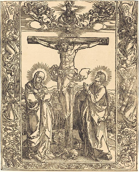 Christus am Kreuz, 1516 | Durer | Gemälde Reproduktion