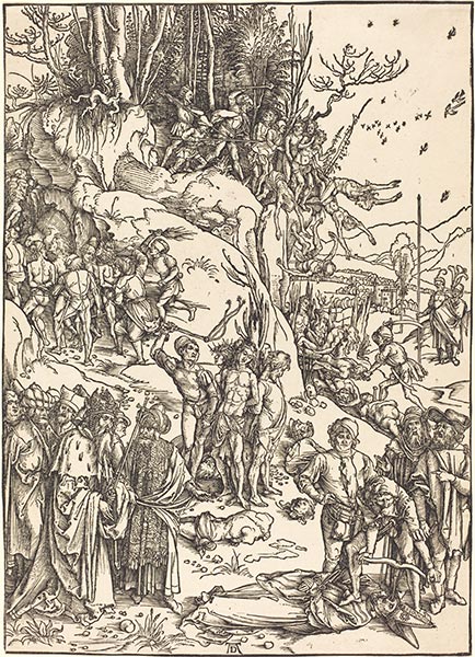 Das Martyrium der Zehntausend, c.1496/97 | Durer | Gemälde Reproduktion