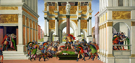 Die Tragödie der Lucretia | Botticelli | Gemälde Reproduktion