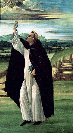 Saint Dominic, c.1498/05 | Botticelli | Gemälde Reproduktion