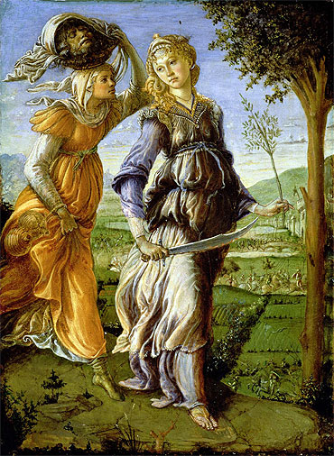 The Return of Judith, 1467 | Botticelli | Gemälde Reproduktion
