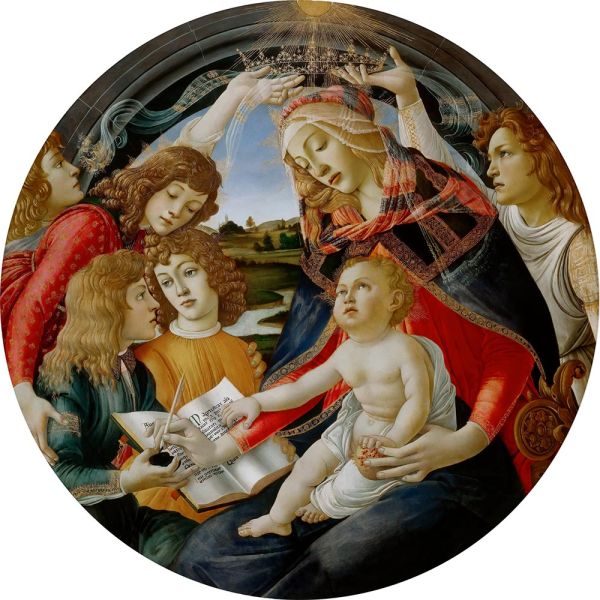 Madonna des Magnificats | Botticelli | Gemälde Reproduktion
