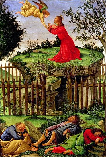 The Agony in the Garden, c.1500 | Botticelli | Painting Reproduction