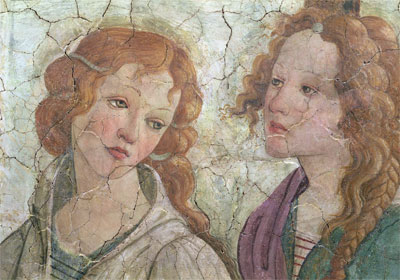 Venus and the Three Graces Offering Gifts to a ..., c.1483 by Botticelli | Painting Reproduction