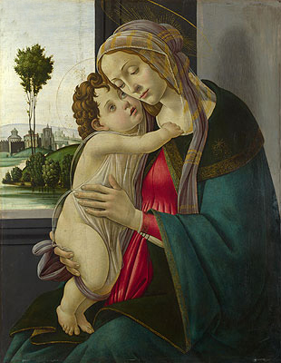 The Virgin and Child, c.1475/00 | Botticelli | Painting Reproduction