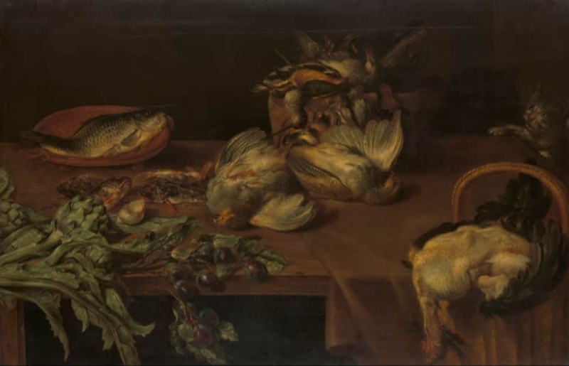 Still Life with Wild Fowl, 1632 | Alexander Adriaenssen