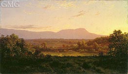 Friedliches Tal, c.1872 von Alexander Wyant | Gemälde-Reproduktion