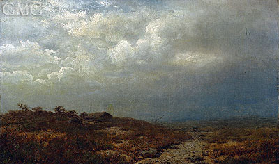 Irische Landschaft, 1865 | Alexander Wyant | Gemälde Reproduktion