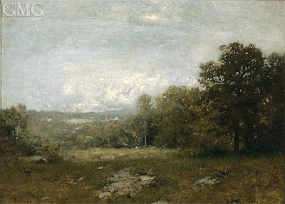 A Gray Day, c.1880 | Alexander Wyant | Gemälde Reproduktion