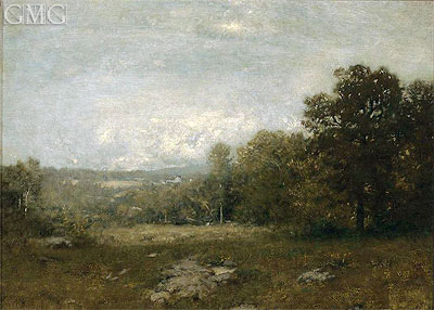 A Gray Day, c.1880 by Alexander Wyant | Painting Reproduction