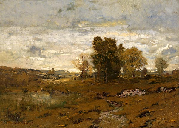 Herbst in Arkville, Undated | Alexander Wyant | Gemälde Reproduktion