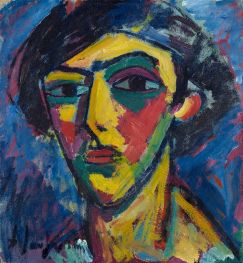 Head of a Youth, 1911 by Alexei Jawlensky | Painting Reproduction