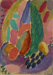 Large Variation, 1915 by Alexei Jawlensky | Painting Reproduction