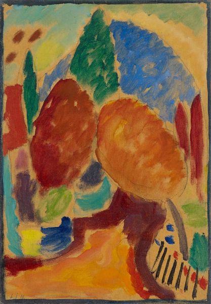 Variation: The Orange Path, 1916 | Alexei Jawlensky | Painting Reproduction