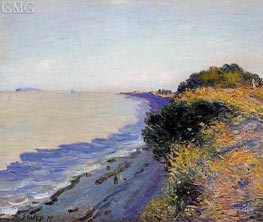 Bristol Channel from Penarth, Evening, 1897 by Alfred Sisley | Painting Reproduction