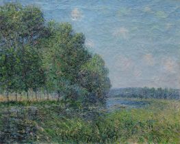 River View, 1889 by Alfred Sisley | Painting Reproduction