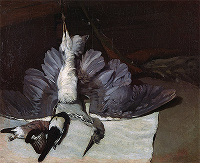 The Heron, 1867 by Alfred Sisley | Painting Reproduction