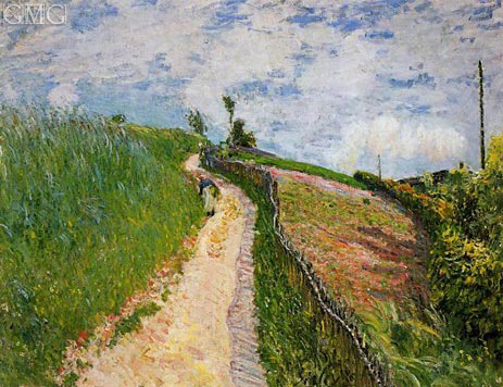 Path Leading to Ville D'Avray, 1879 | Alfred Sisley | Gemälde Reproduktion