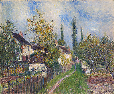 Path at Sablons, 1883 | Alfred Sisley