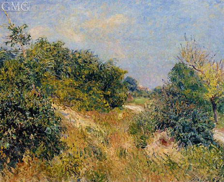The Edge of the Fontainbleau Forest - June Morning, 1885 | Alfred Sisley | Painting Reproduction