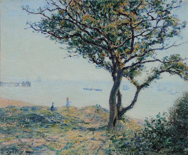A Cardiff Shipping Lane, 1897 | Alfred Sisley | Painting Reproduction