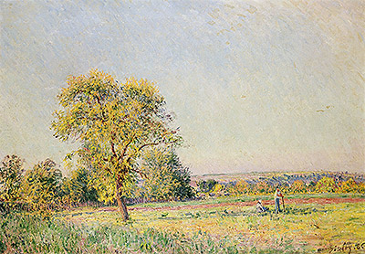 Ein Sommertag | Alfred Sisley | Gemälde Reproduktion