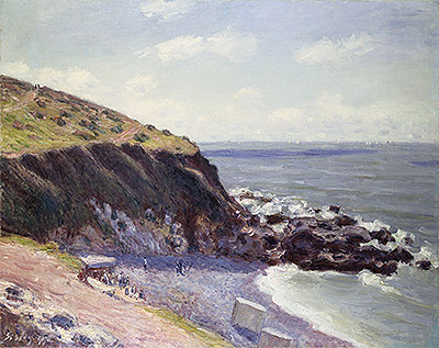 Lady's Cove, Langland Bay, 1897 | Alfred Sisley | Painting Reproduction