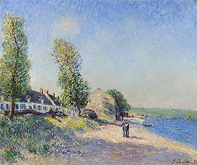 Saint-Mammès Morning | Alfred Sisley | Painting Reproduction