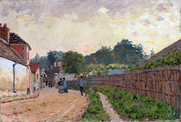 Marly-le-Roi, c.1875 | Alfred Sisley | Painting Reproduction