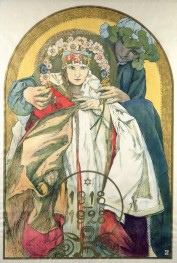 Choir of Moravian Teachers | Alphonse Mucha | Painting Reproduction