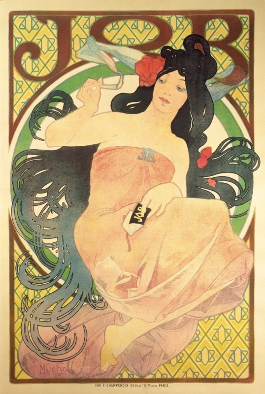 Alphonse Mucha | JOB, 1898 JOB, 1898 | Alphonse Mucha